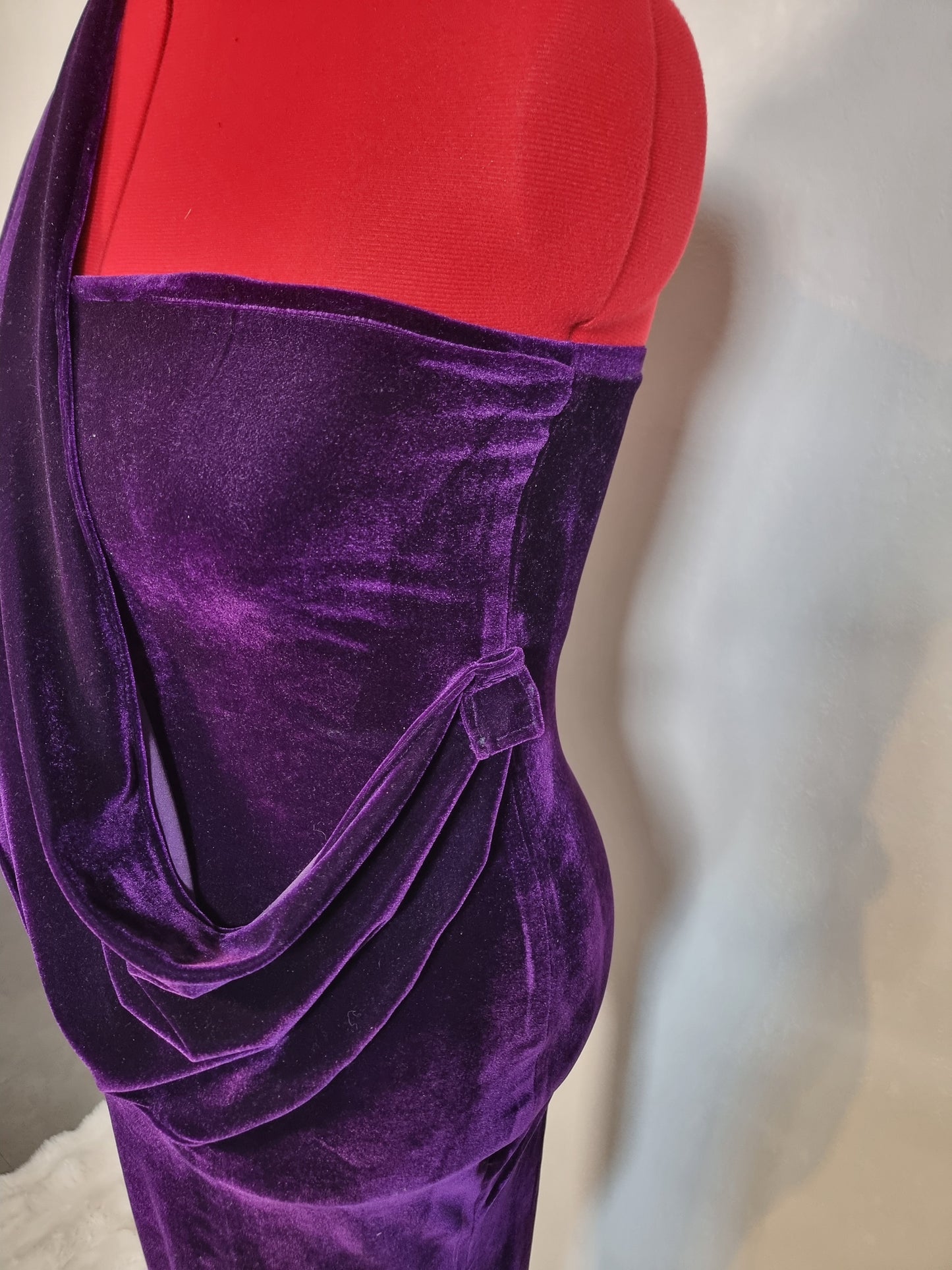 Dress violet